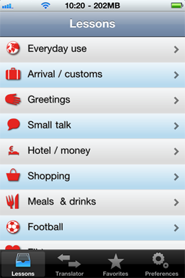 iSayHello travel App