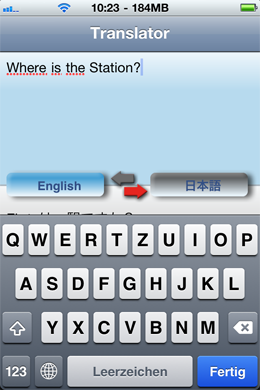 iSayHello travel dictionary and phrasebook App