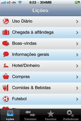 iSayHello viajar App