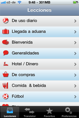 iSayHello viajar  App